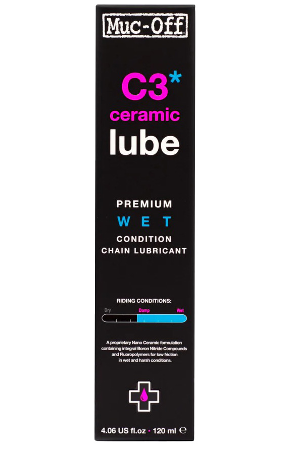 Muc Off C3 Wet Weather Ceramic Lube 120ml Unisex Anton Sport