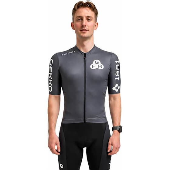 Castelli Gekko Espresso 2 Jersey Herre