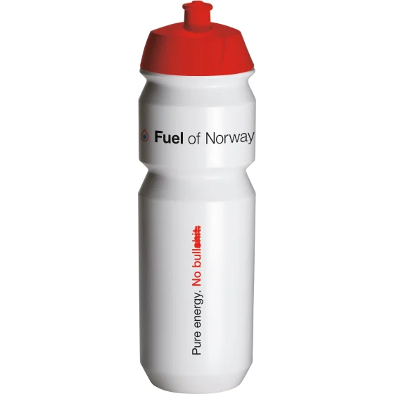 Fuel of Norway Drikkeflaske 0.7L Rød kork