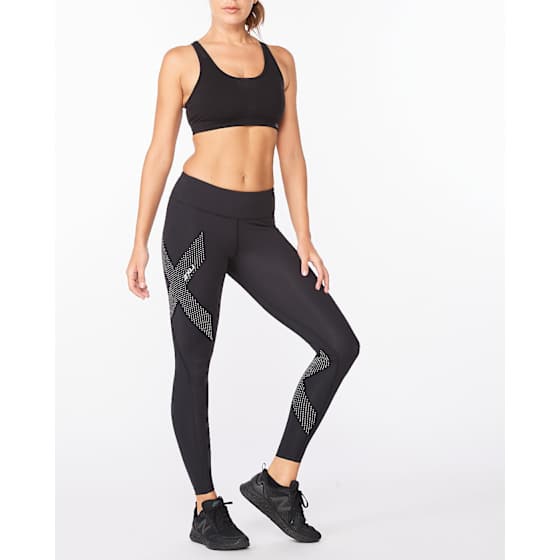 2XU Mid-Rise Compression Tights Dame
