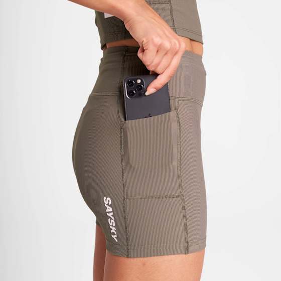 Saysky Combat+ Rib Short Tights 4'' Dame