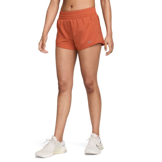Nike One Mid-Rise 3" Shorts Dame