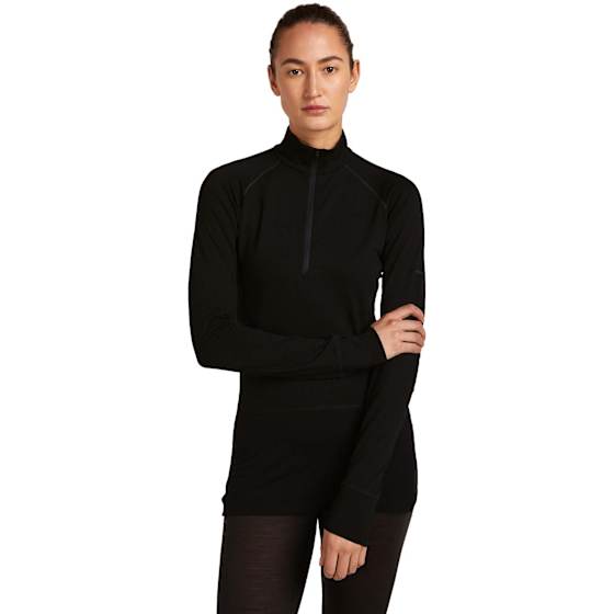 Icebreaker Merino 200 ZoneKnit LS Half Zip Thermal Top Dame