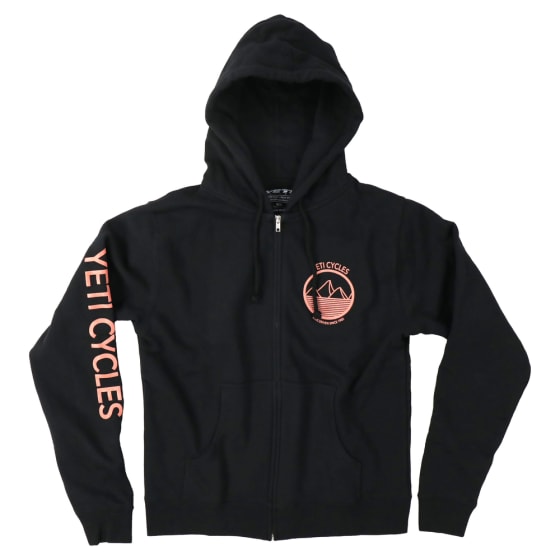 Yeti Mountain Wave zip hoodie Dame