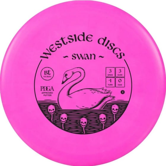 Westside Discs BT Medium Putter Swan 2