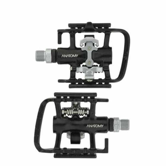 Anatomy Pedal Kombi Sort Sykkel