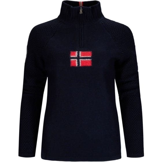 Amundsen Sports Boiled Ski Sweater Dame/Flag Dame