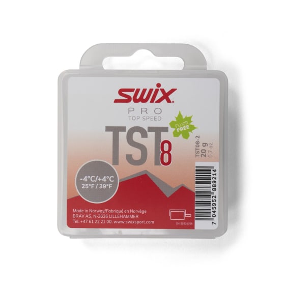 Swix TS8 Turbo Red. -4°C/+4°C. 20g