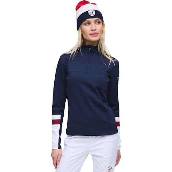 Les Arcs Caroline Zip Neck Dame