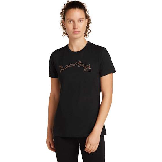 Icebreaker Mer 150 Tech Lite SS Tee Airbourne Squirrel Dame