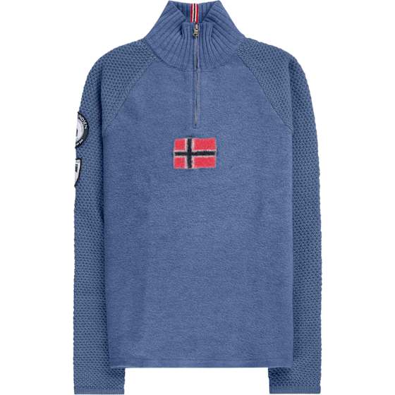 Amundsen Sports Boiled Ski Sweater w/Flag Herre