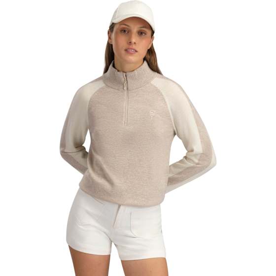 WoolLand Risdalsfjellet Half Zip Dame