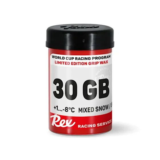 Rex Grip waxes 30GB new snow +1 - -8°C
