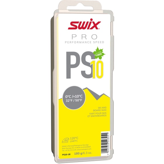 Swix PS10 Yellow 0°C/+10°C 180g