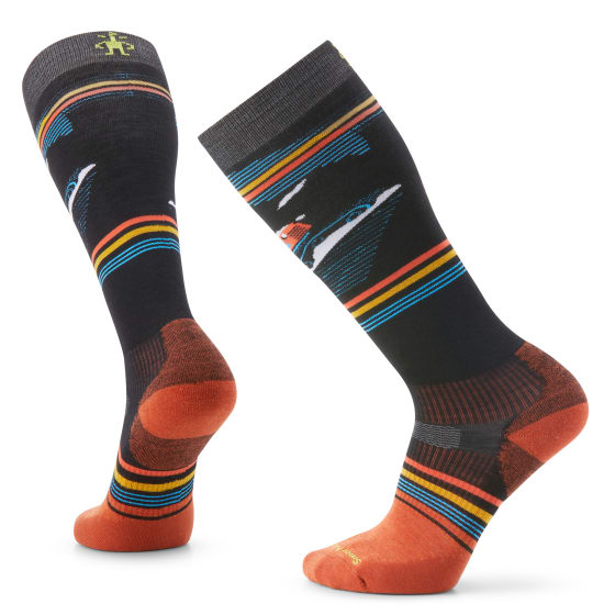 Smartwool Snow Targeted Cushion Piste Machine OTC Socks