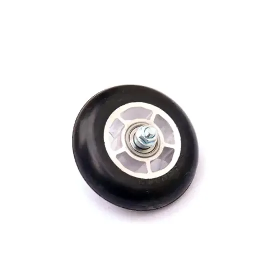 Swenor Komplett Hjul Gummi Lettrullenede 80mm
