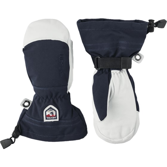 Hestra Army Leather Heli Ski Jr.