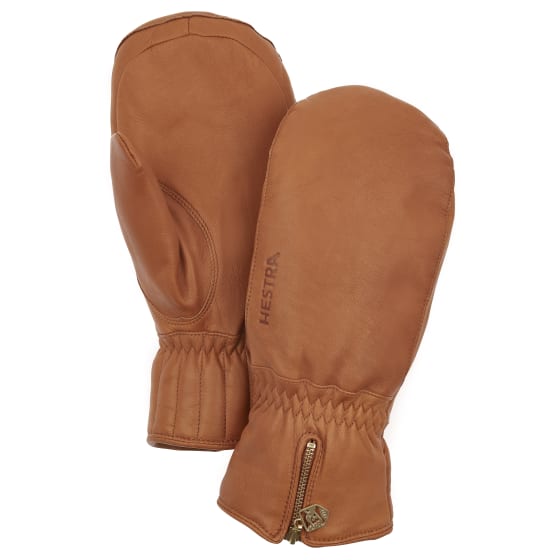 Hestra Leather Swisswool Classic Mittens