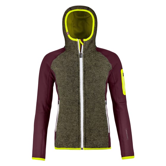 Ortovox Fleece Plus Classic Knit Hoody Dame