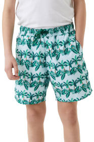 Borg Print Swim Shorts Junior