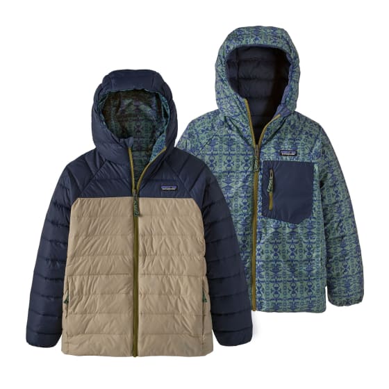 Reversible Down Sweater Hoody Barn