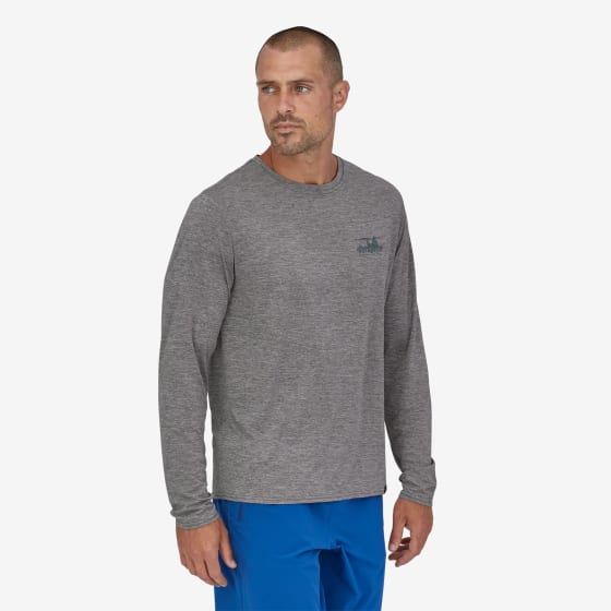 Patagonia L/S Capilene Cool Daily Graphic Herre