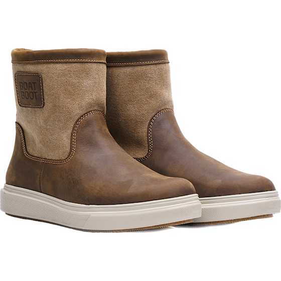 Boatboot Lowcut Canvas Leather Dame