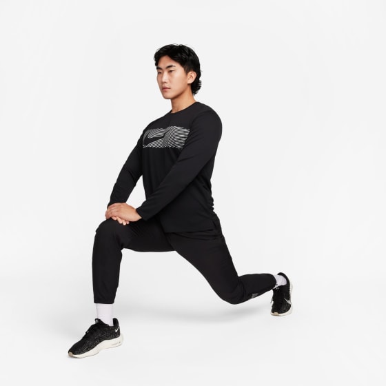 Nike Dri-FIT Miler UV Long Sleeve Herre