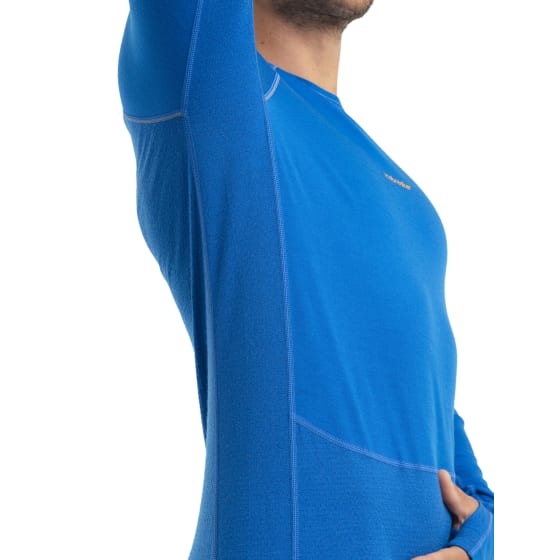 Icebreaker 200 ZoneKnit Merino LS Crewe Thermal Top Herre