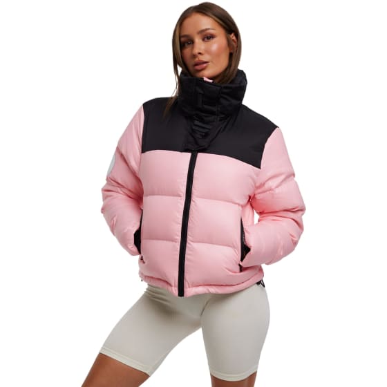 Jack1t Diamond Down Alps Slip Crop Jacket Dame