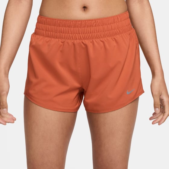 Nike One Mid-Rise 3" Shorts Dame