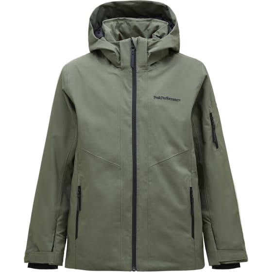 Peak Performance Maroon Insulated 2L Jacket Junior