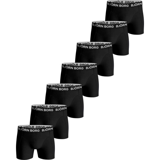 Bjørn Borg Cotton Stretch Boxer m/ Wash Bag 7-pack