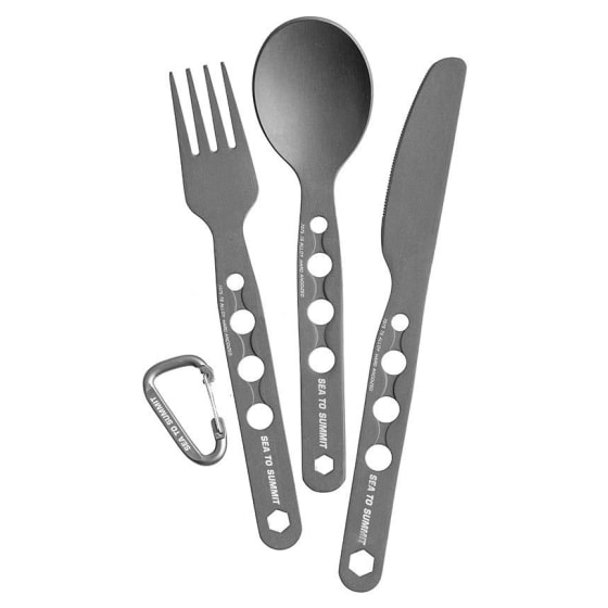 Sea to Summit Cutlery Alphaset Spoon/Knife/Fork