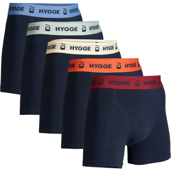 Hygge Boxershorts 5-Pack Herre