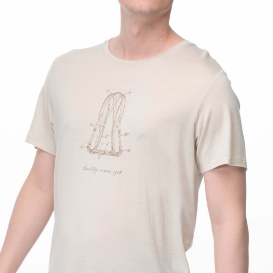 Bergans of Norway Graphic Wool Tee Herre