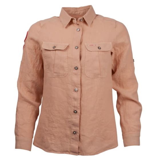 Amundsen Sports Safari Linen Shirt Garment Dyed Dame