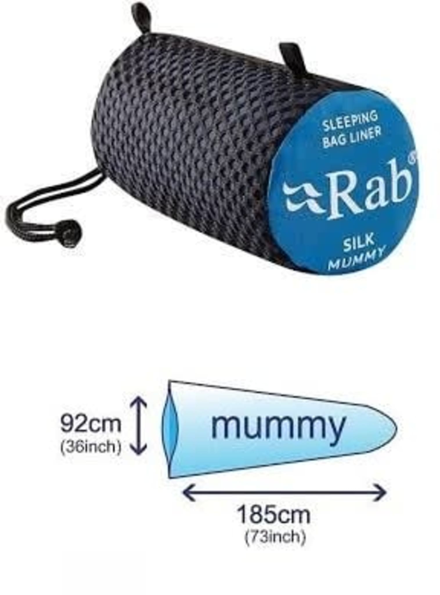 rab silk liner mummy