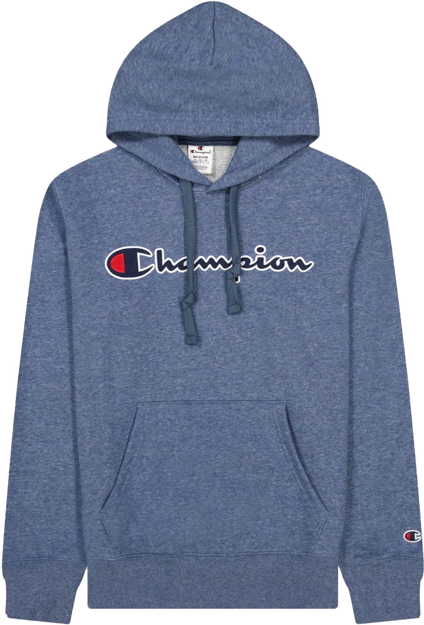 Embroidered Script Logo Hoodie