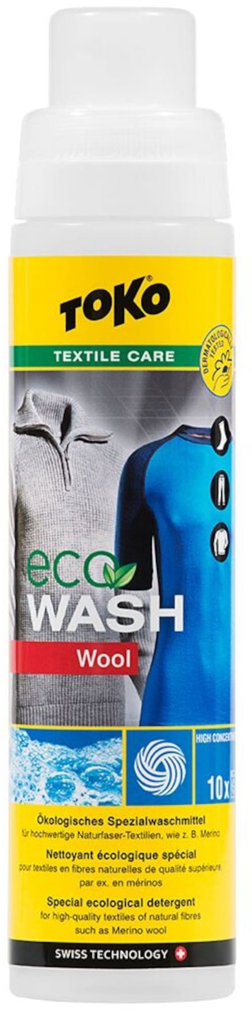 Miljøvennlig vaskemiddel for høykvalitets ull og merino.
