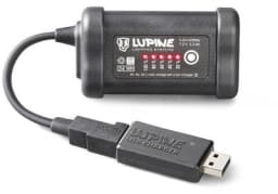 Lad Lupine-batteriet ditt via USB