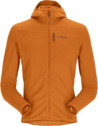 Teknisk hettejakke i lett fleece til herre.