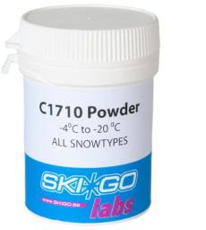 C1710 – Pulver. Utviklet for kaldere temperaturer og hard snø.