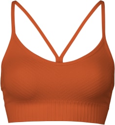 Seamless Graphical Rib Sports Top Dame
