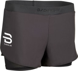 Komfortabel 2-i-1 shorts