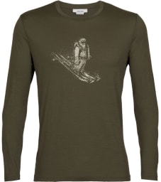 Tech Lite II LS Tee Skiing Y M