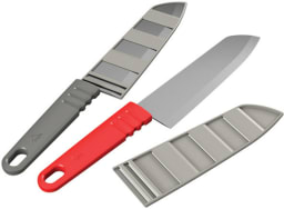 Stor og lett kjøkkenkniv til tur og campingbruk