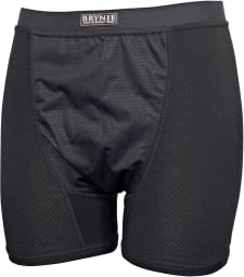 Boxer-shorts med elastisk vindstopper i front.
