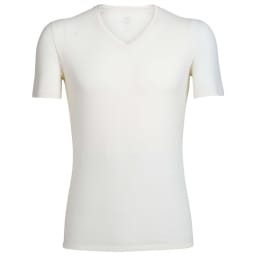 Tynn og lett t-skjorte i ull fra Icebreaker med v-hals