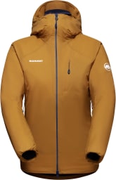 Den varmeste syntetiske fiberfornærmende jakken i Mammut-kolleksjonen